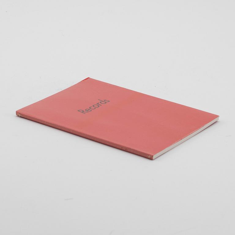 Edward Ruscha, "Records", 1970.