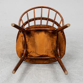 UNO ÅHRÉN, a beech chair from Gemla, 1930's.