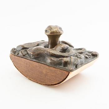 Desk set, 3 pieces, Mogens Ballin, Denmark, first half of the 20th century.