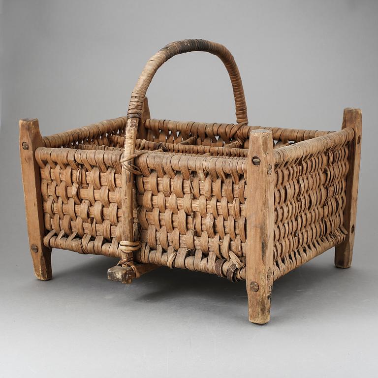 KORG FÖR FLASKOR, 1800/1900-tal.