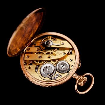 FICKUR, 14 k guld, 1900-talets första hälft.