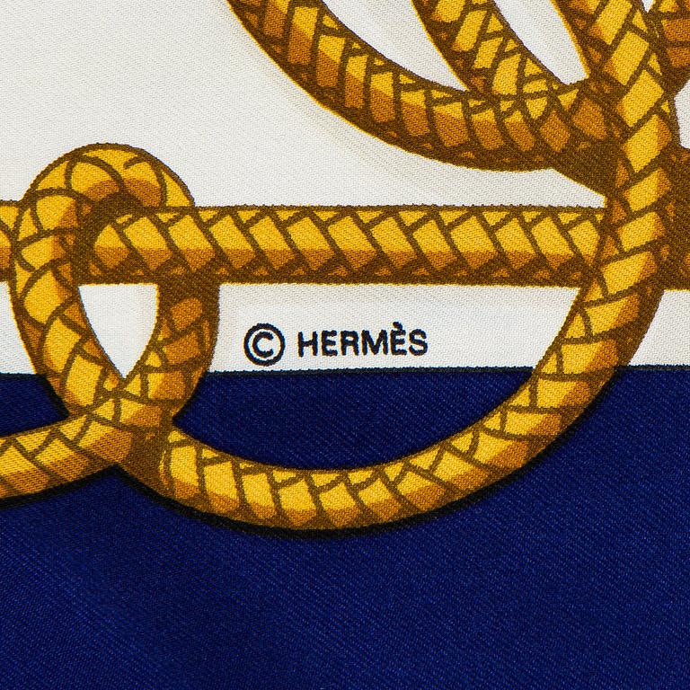 Hermès, huivi, "Retour de Pêche".