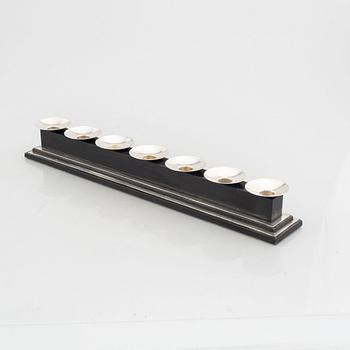 A silver candelabrum, GAB, Stockholm, 1939.