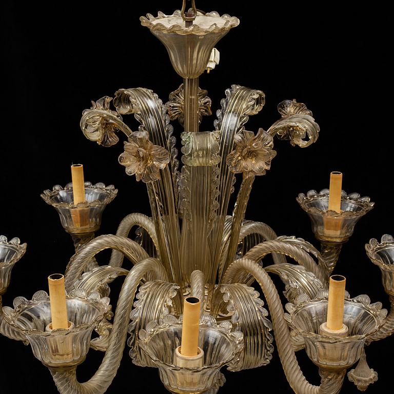 A mid 20th century ceiling light.