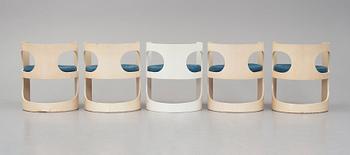 Arne Jacobsen, a 'Prepop' dining set, Asko, Finland, 1969.