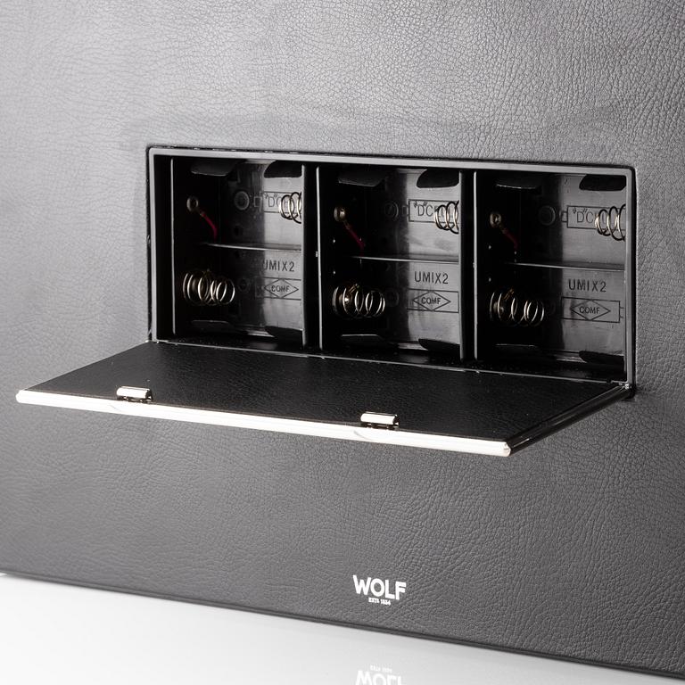 Wolf, Blake, Triple Watch Winder, 25 x 45 x 25 cm.