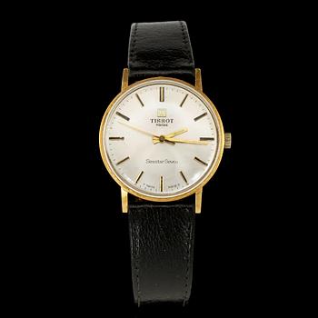 HERRARMBANDSUR, 18k, Tissot Seastar Seven, 1900-talets andra hälft.