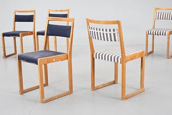STOLAR, 5 st. Sven Markelius. AB Svenska Möbelfabrikerna i Bodafors, 1950-tal.