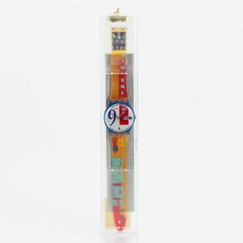 Swatch, Bold Face, wristwatch, 34 mm.