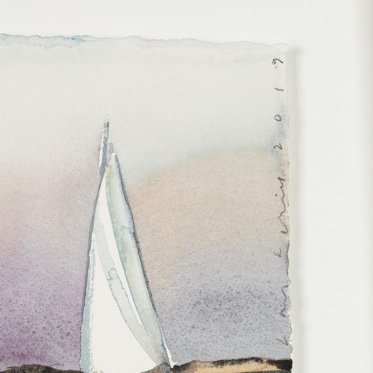 Lars Lerin,  "1 Segel".