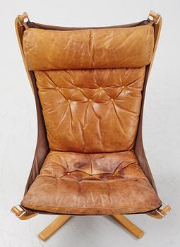 Sigurd Ressel, a 'Falcon chair', Vatne Möbler, Norway, 1970's.