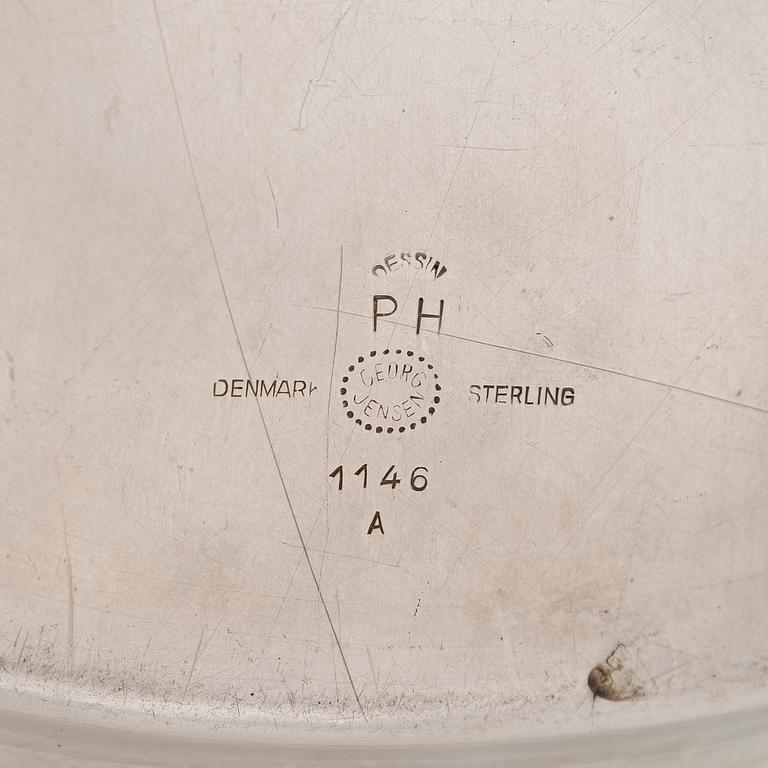 Piet Hein, Tarjotin, sterlinghopeaa, Georg Jensen, Tanska.