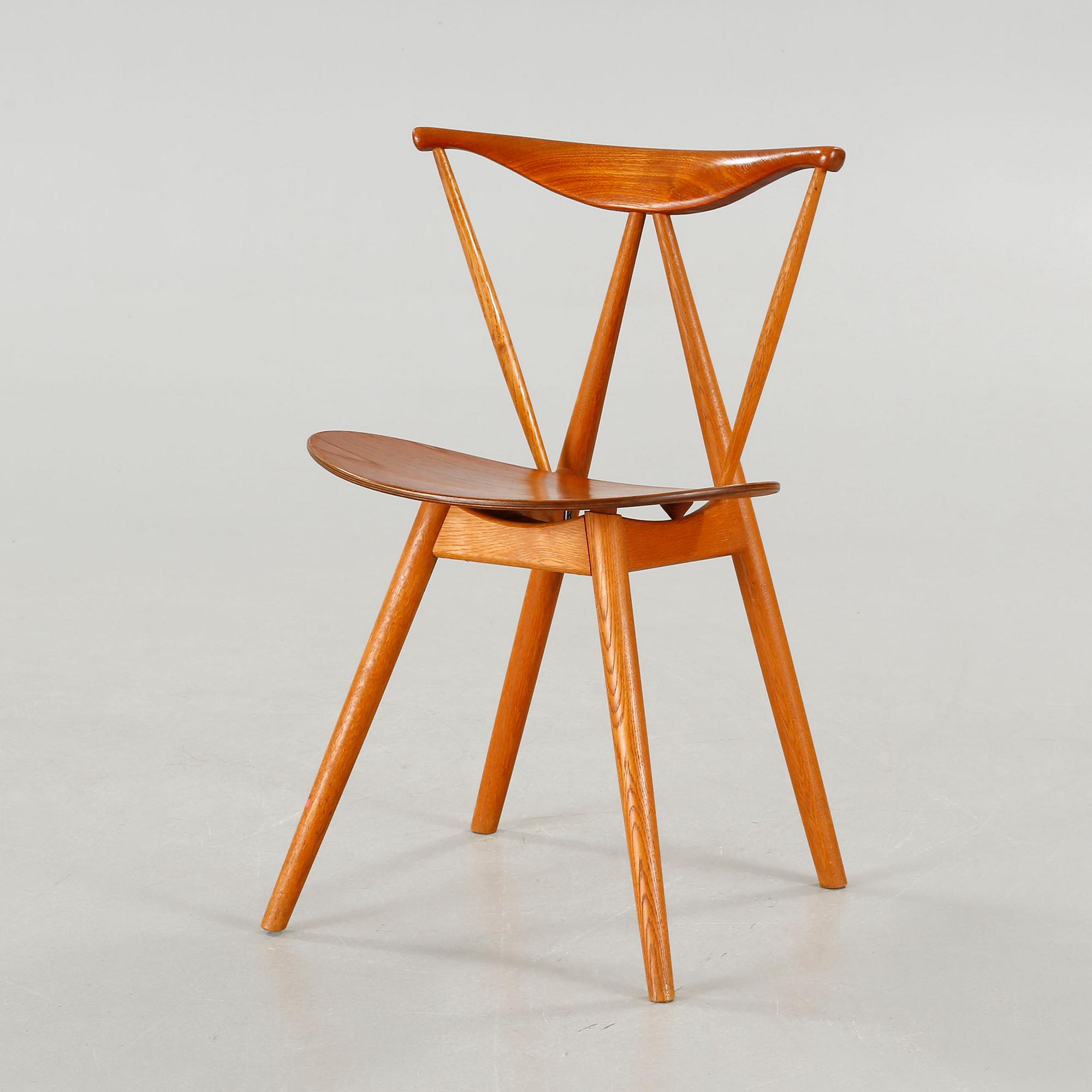 VILHELM WOHLERT, stol, "Piano chair", P. Jeppesen, Danmark, formgiven 1955.