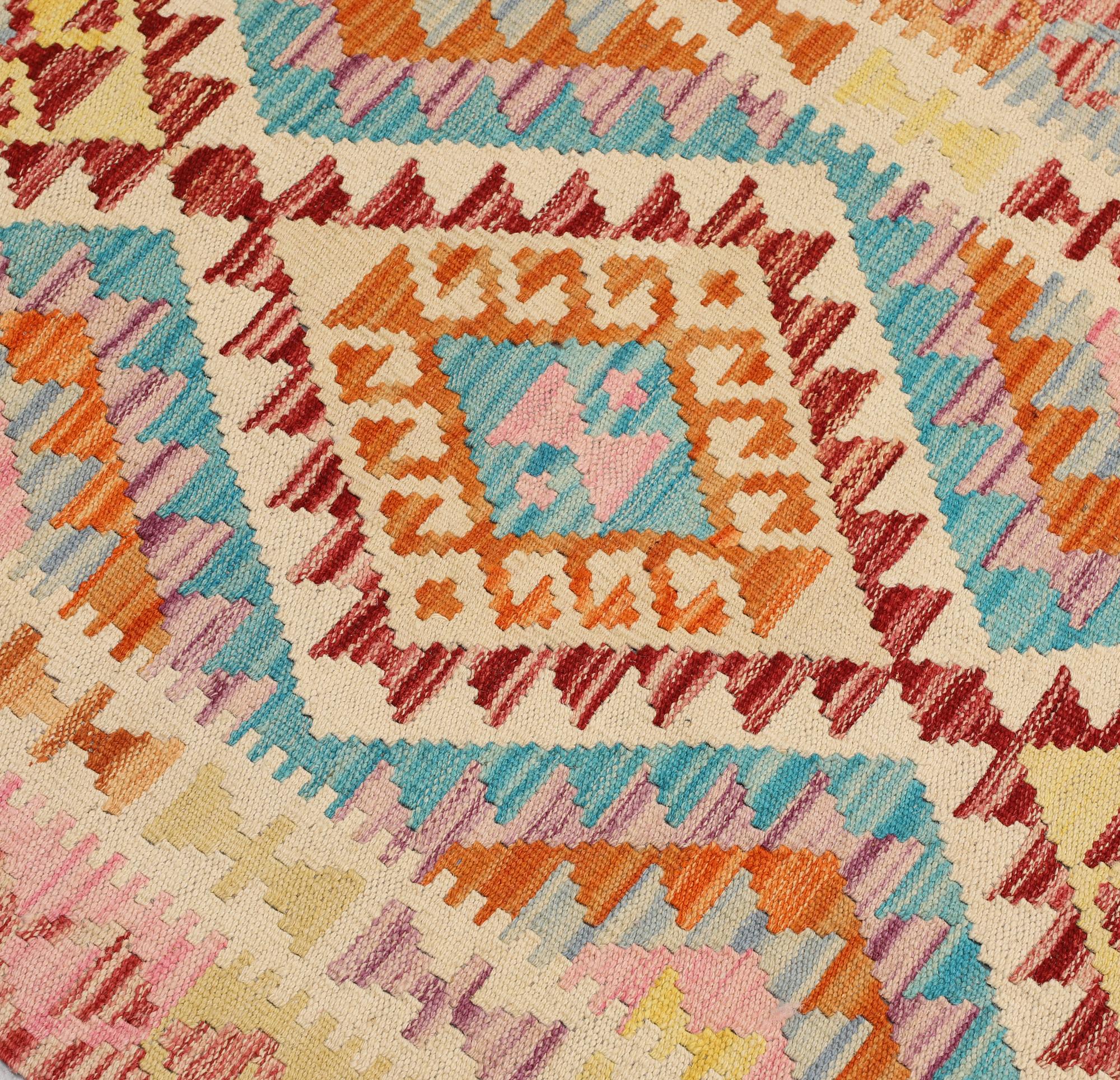 A Kilim runner, c. 293 x 78 cm.