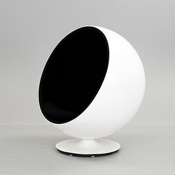FÅTÖLJ, 'Åskbollen', Eero Aarnio, Adelta, Finland.
