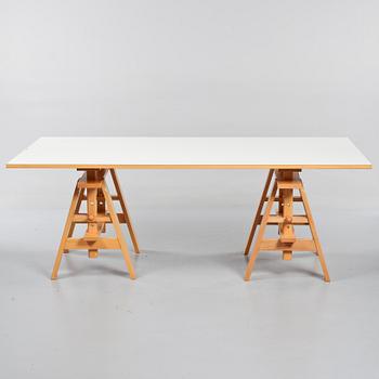 ARBETSBORD, "Leonardo", Achille & Pier Giacomo Castiglione för Zanotta, Italien, formgivet 1969.