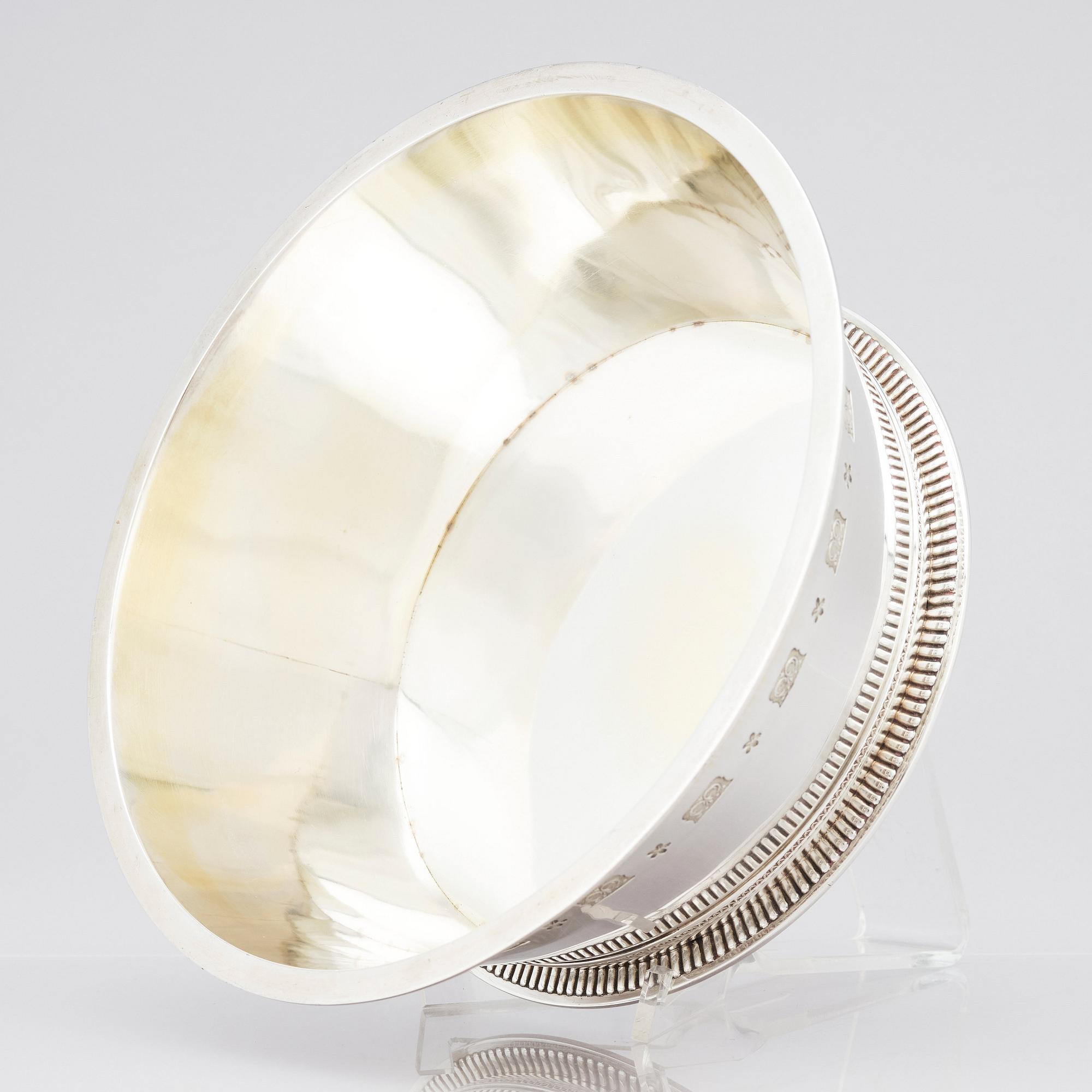 Wiwen Nilsson, a sterling silver bowl, Lund Sweden 1944.