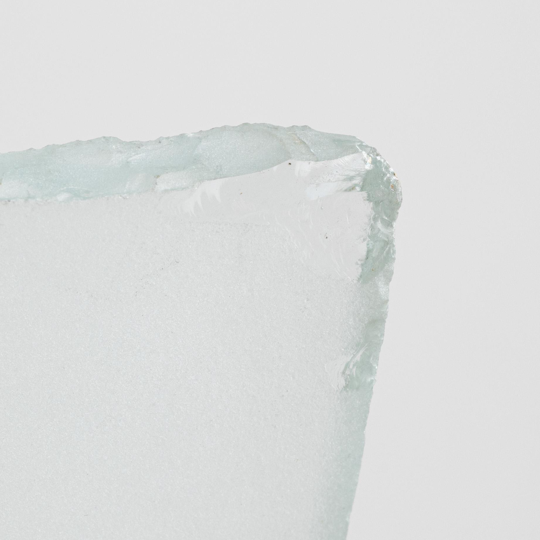 A Swedish Modern glass wall lamp, first half of the 20th Century.