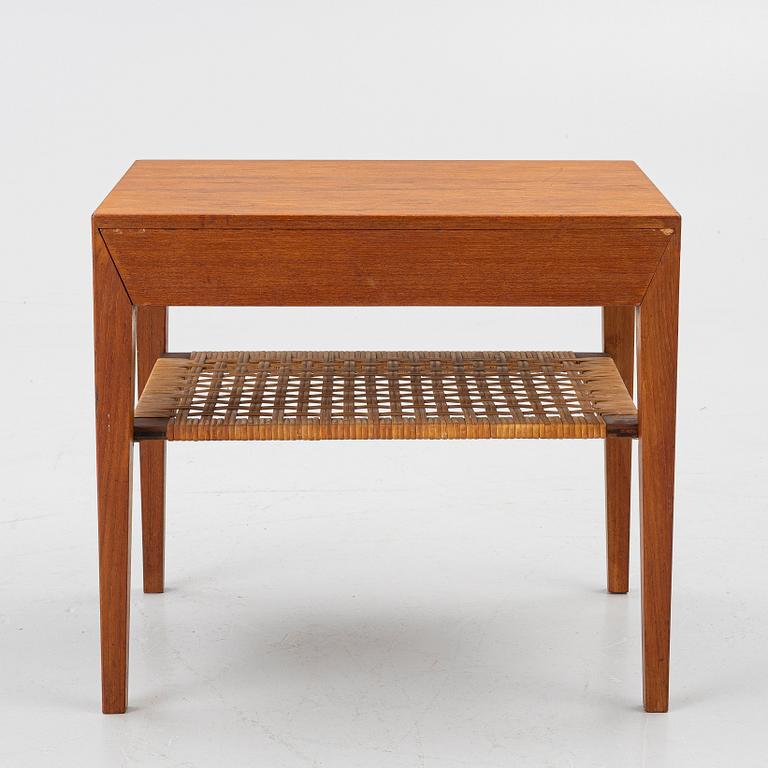 Severin Hansen, bedside table, Haslev, Denmark, 1950s/60s.