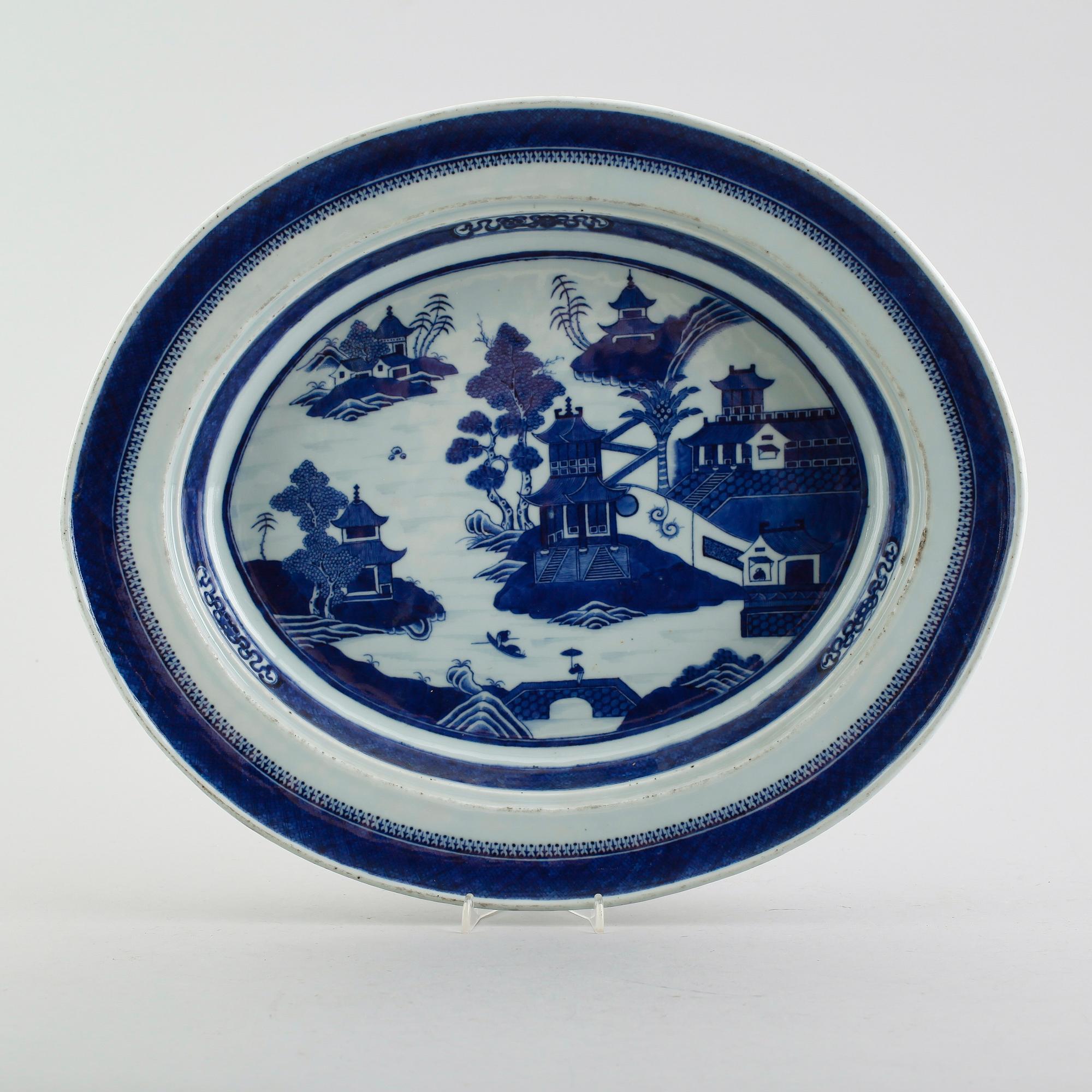 SKÅLFAT, porslin, Kina, kompaniporslin, 1700-/1800-tal.