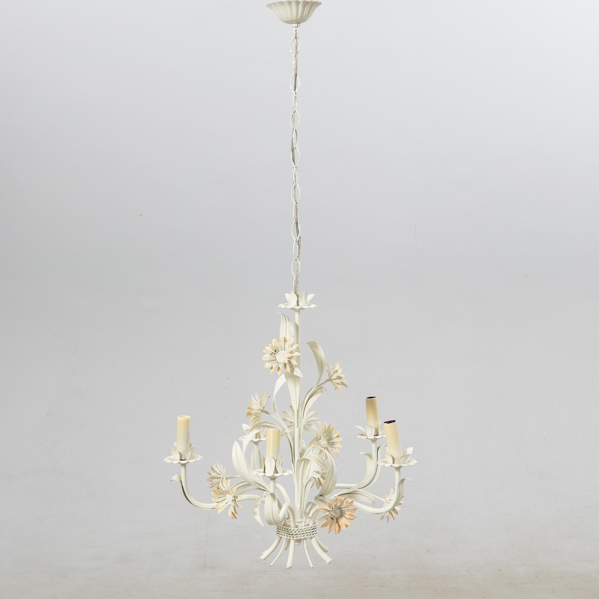 Taklampa 1900-talets senare del.