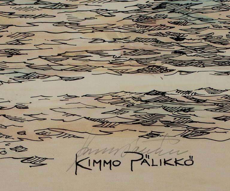 KIMMO PÄLIKKÖ, serigrafia, 32/190, sign.