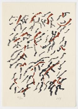 Henri Michaux, 'Par des traits', Fata Morgana, Paris, 1984.