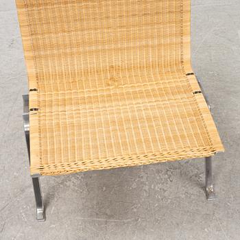 Poul Kjaerholm, a 'PK22' lounge chair, Fritz Hansen, Denmark.