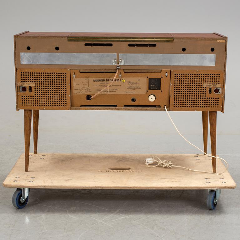 RADIOGRAMMOFON, Grundig, 1900-talets mitt.
