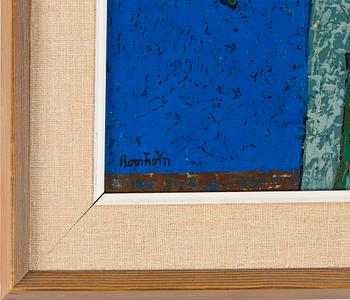 HARRY BOOSTRÖM, Olja på pannå, signerad.