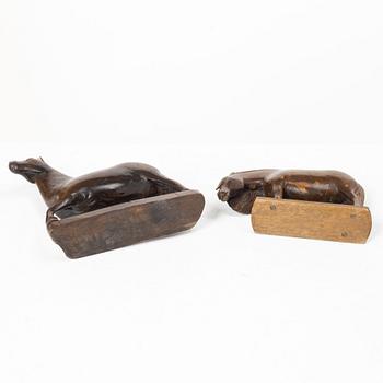 Jemt Olov Person, Attributed, sculptures, 1 + 1.