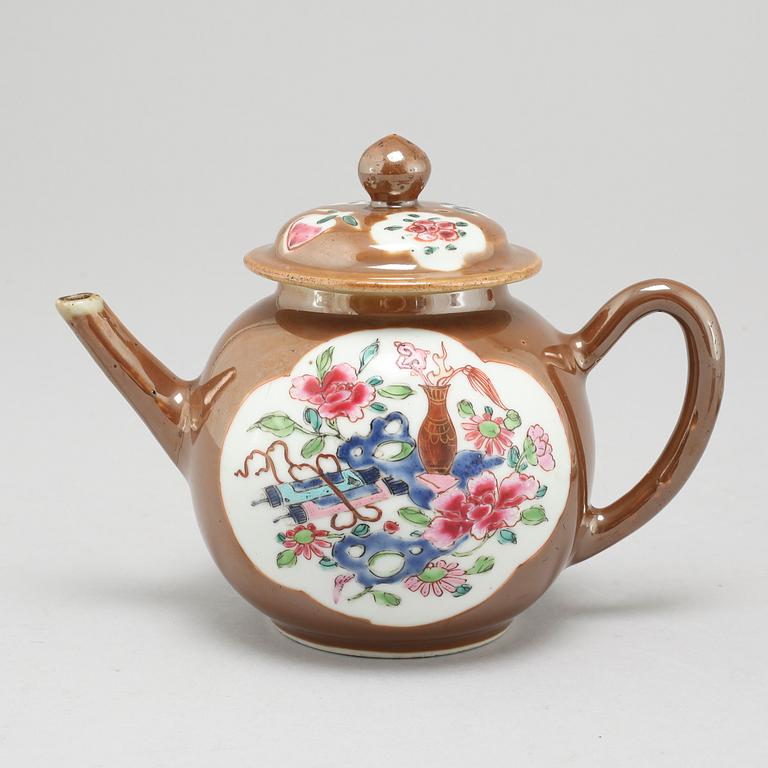 Seven pieces of porcealin, mostly China, mostly 18th century.