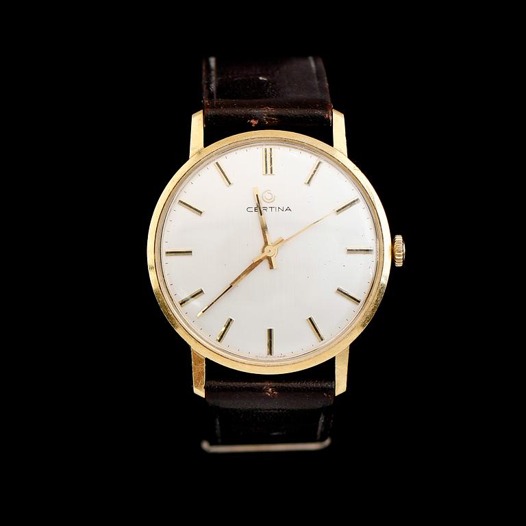 ARMBANDSUR, 18 k guld, Certina.