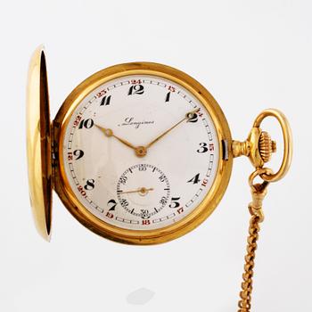 LONGINES, pocket watch, savonette, 52 mm,