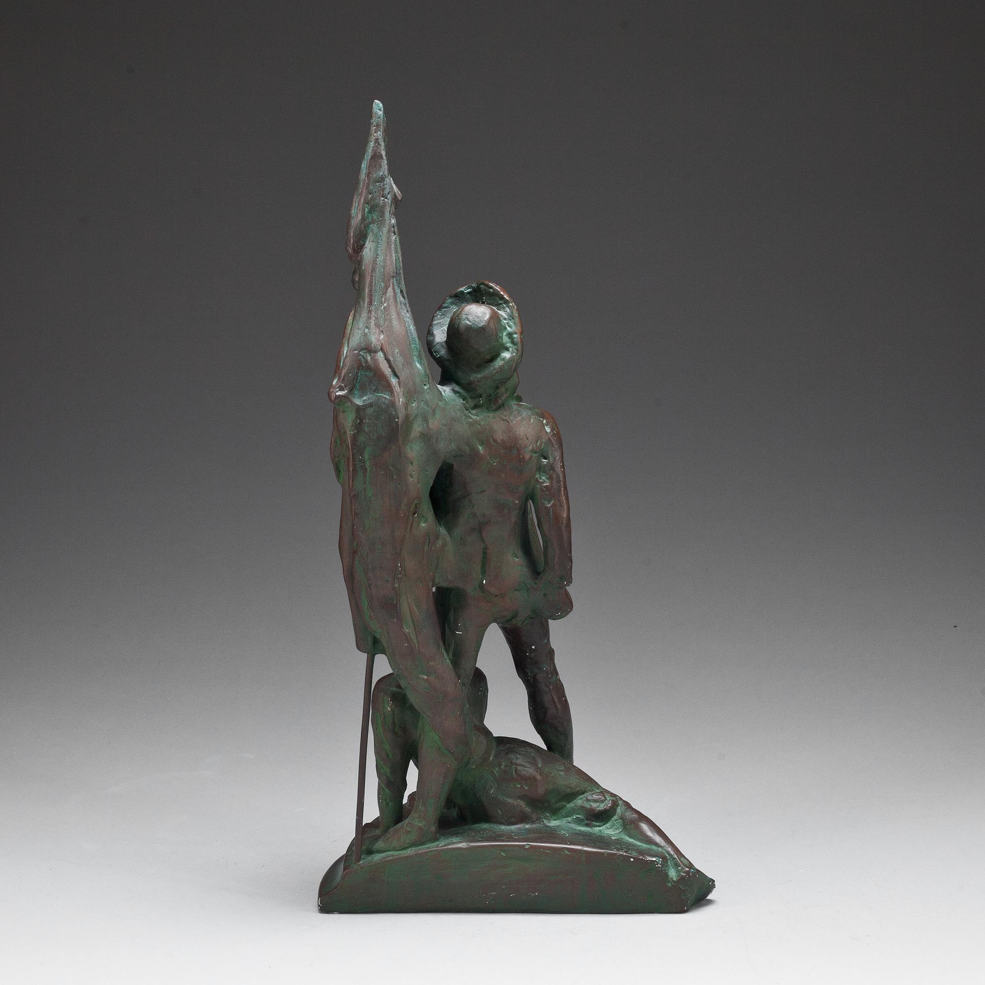 JOHN BÖRJESON, efter. Skulptur, gips.