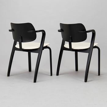 Ilmari Tapiovaara, a set of six 1960s 'Aslak' armchairs for Asko, Finland.