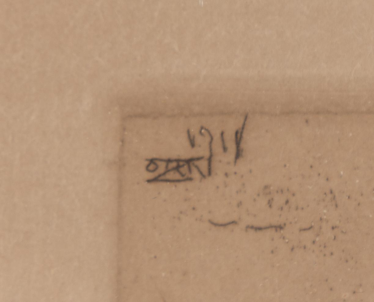 Anders Zorn, "Gammal knekt".