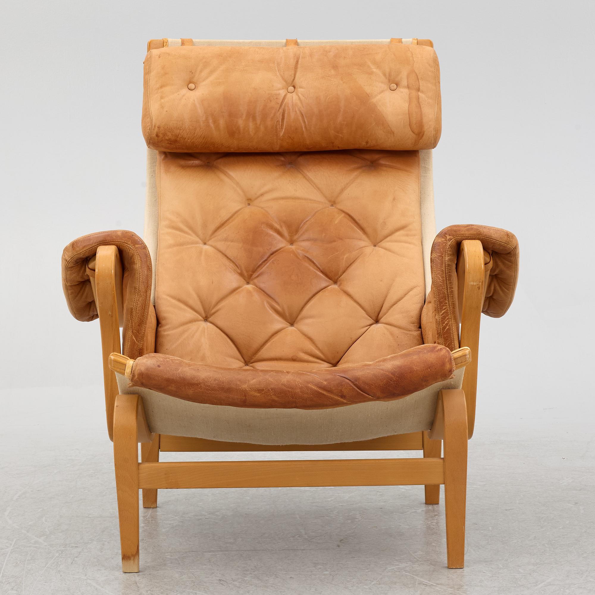 Bruno Mathsson, fåtölj, "Pernilla", Dux.