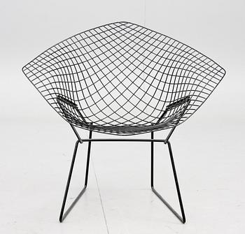 FÅTÖLJ, "Diamond chair", Harry Bertoia, 1900-talets sista fjärdedel.