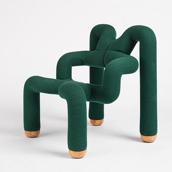 Terje Ekstrøm, armchair, "Ekstrem", for Stokke Fabrikker, Norway, circa 1984.