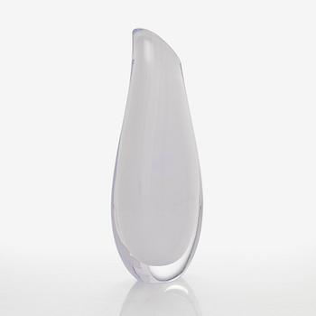 Ritva-Liisa Pohjalainen, A glass vase, signed 2015 Ritva-Liisa Pohjalainen 27/100.
