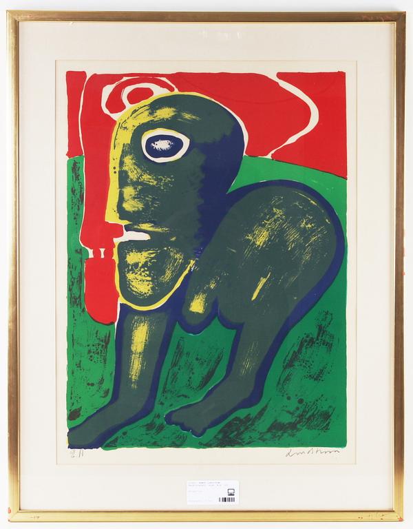 BENGT LINDSTRÖM, färglitografi, sign, E.A.