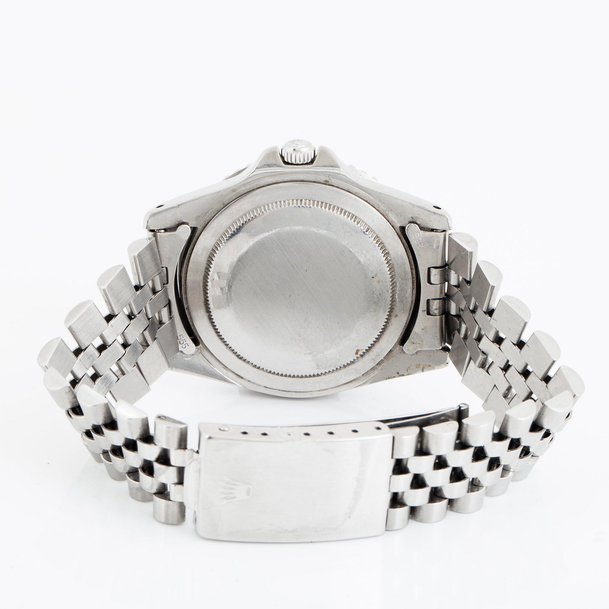 Rolex, GMT-Master, "Pointed Crown Guards, Chapter Ring, Exclamation Point, Gilt Dial".