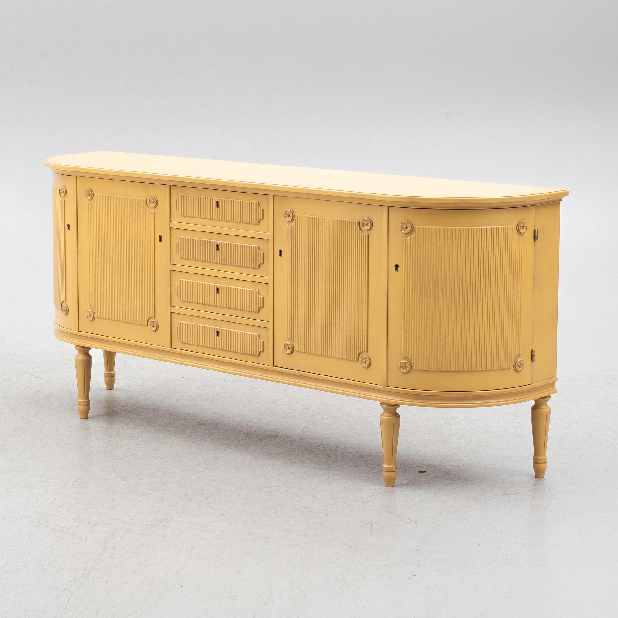 Sideboard, Gustavian style, second half of the 20th century.
