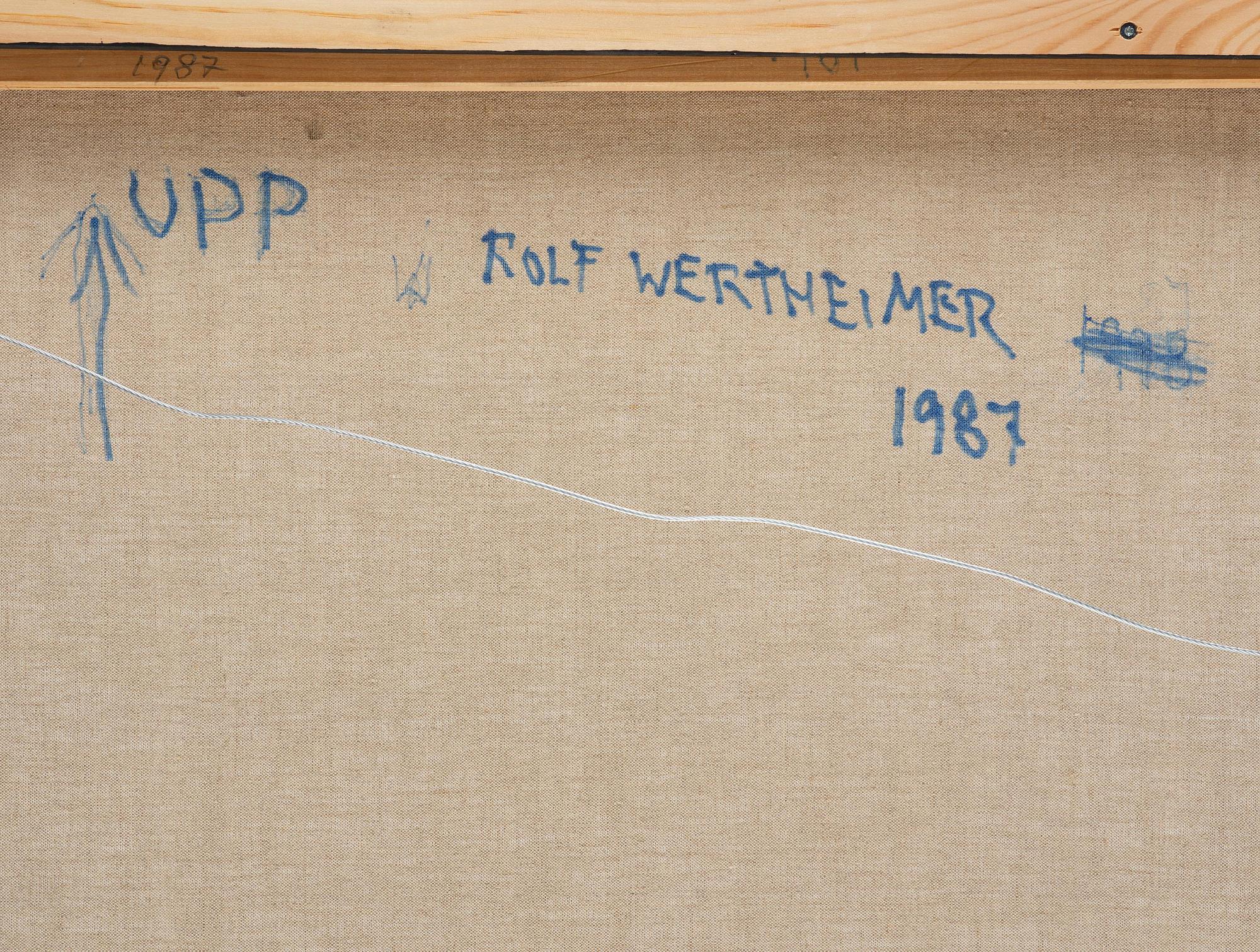 Rolf Wertheimer, G-clamps.