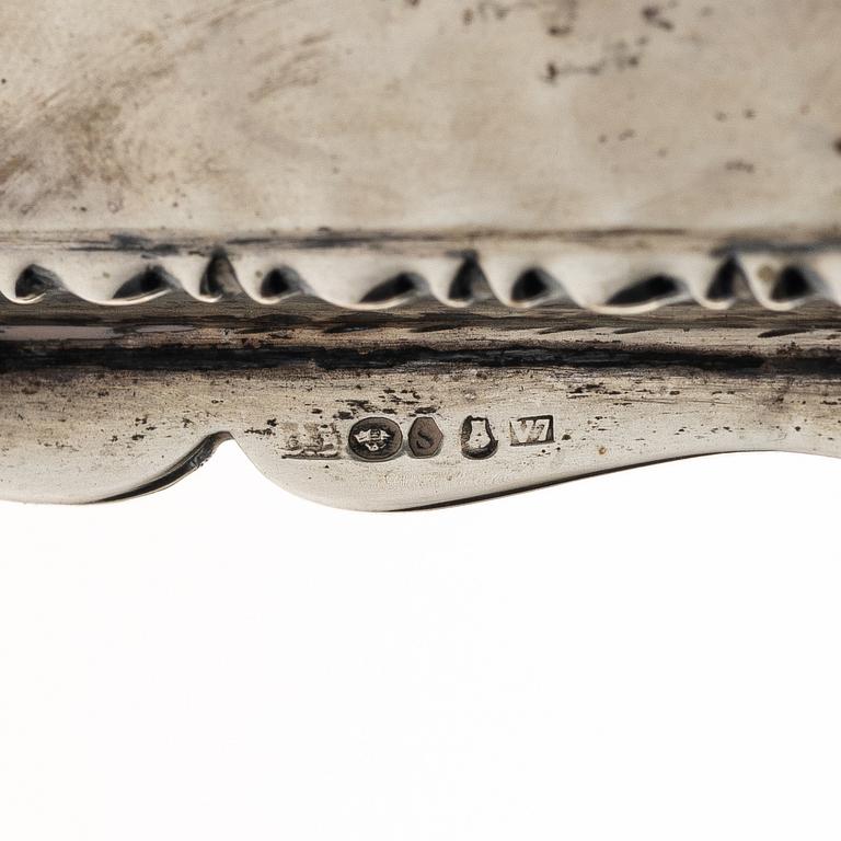 Skrin, silver, svensk importstämpel, Stockholm 1923.