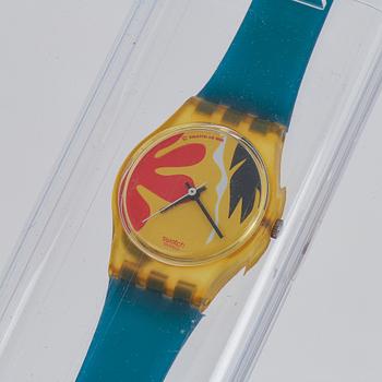 Swatch, Nafea, wristwatch, 25 mm.