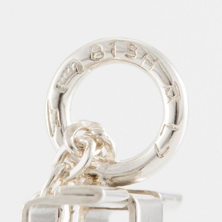 Elis Kauppi, hänge, silver, med kedja.