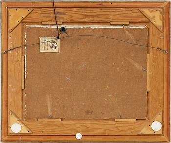 Lindorm Liljefors, Autumn landscape with mallard.