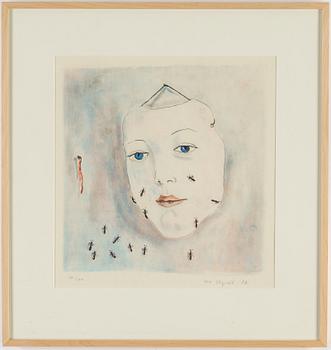 LENA CRONQVIST, lithograph in colours, 1977, signed in pencil and numbered 181/210.